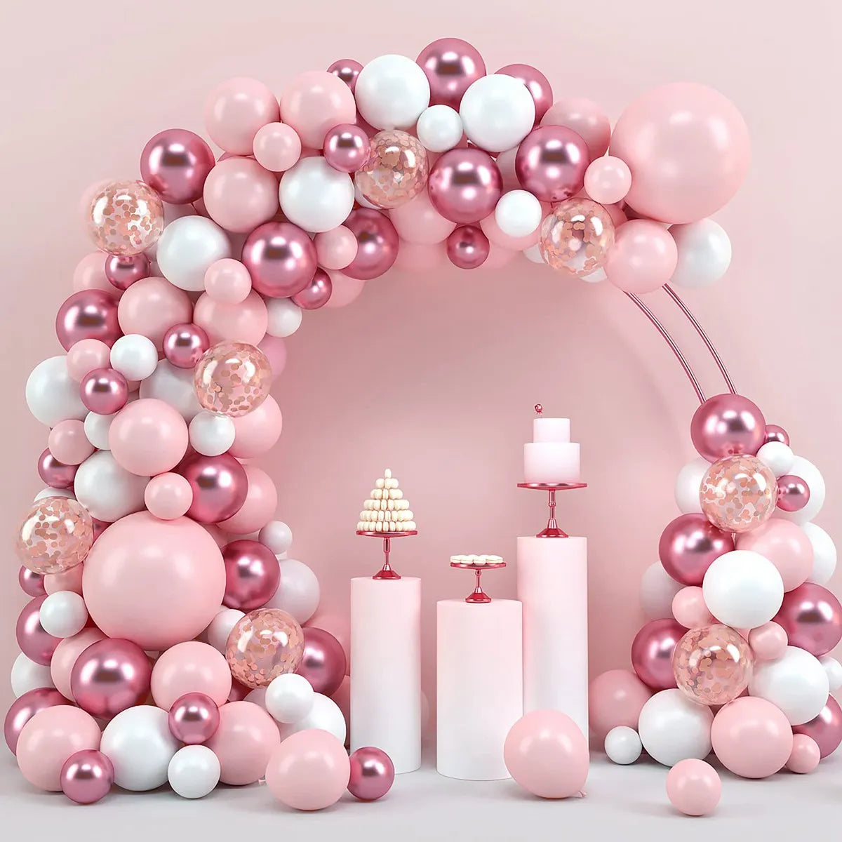 Balloon Garland Arch Kit Birthday Party Decoration Girl Birthday Foil Balloon Baby Shower Decor Globos Wedding Party Supplies