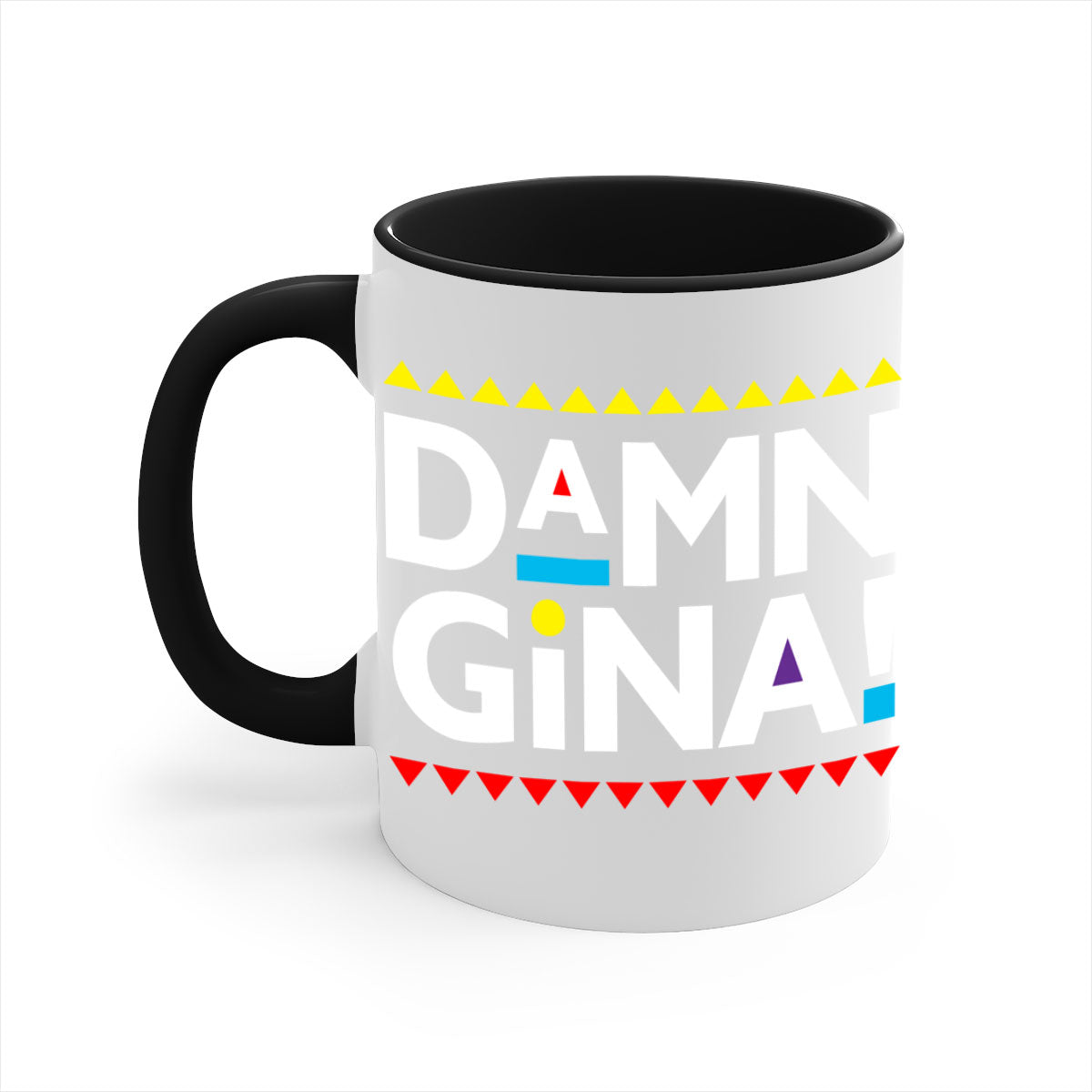 damn gina 178#- black words - phrases-Mug / Coffee Cup