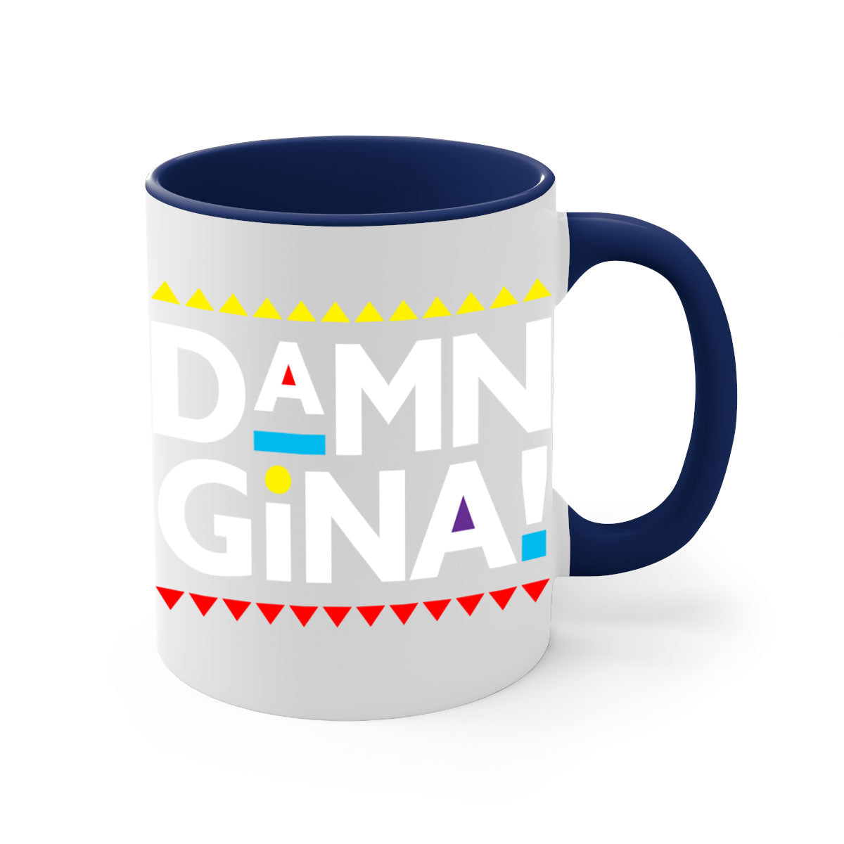 damn gina 178#- black words - phrases-Mug / Coffee Cup