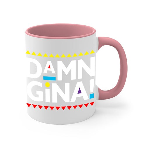 damn gina 178#- black words - phrases-Mug / Coffee Cup