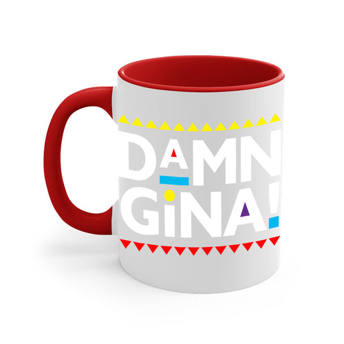 damn gina 178#- black words - phrases-Mug / Coffee Cup