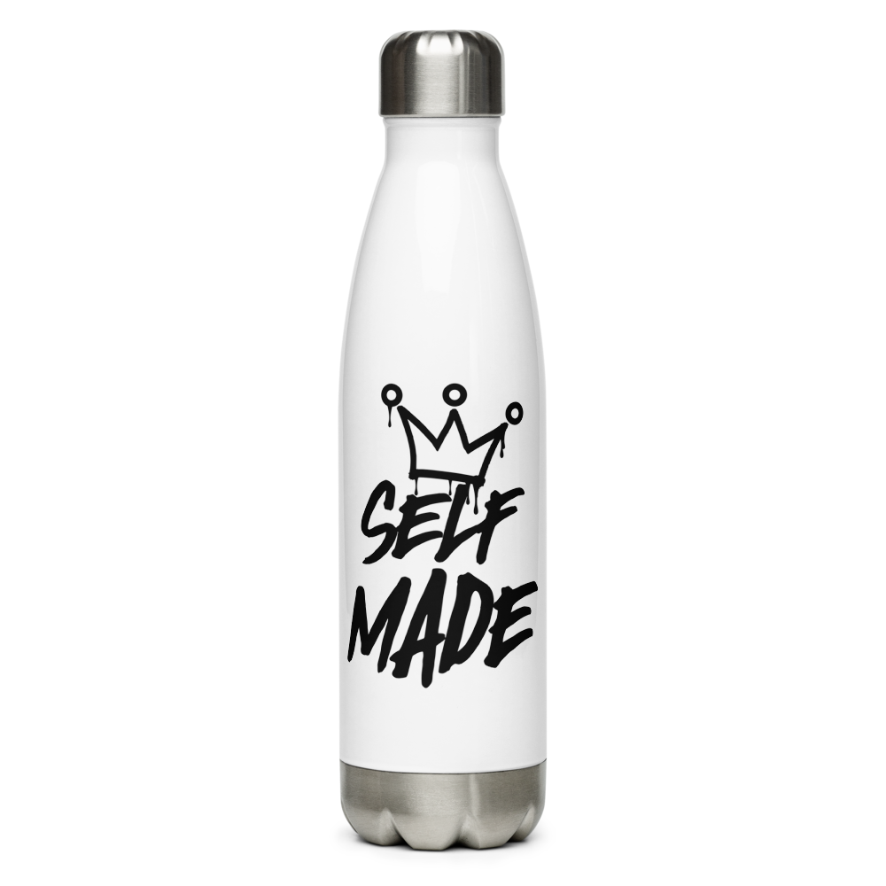 TRAP QUEEN ESSENTIALS STAINLESS STEEL WATER BOTTLE__Self Made_HUSTLE Collection