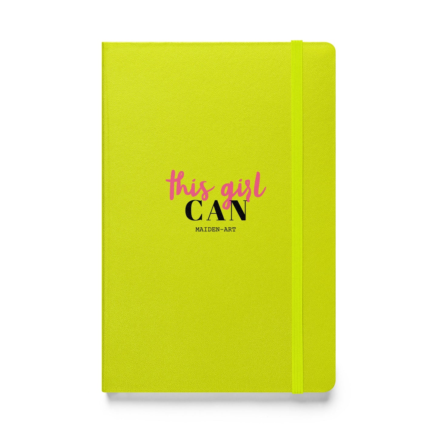 This Girl Can Hardcover bound notebook - JournalBook - stationery