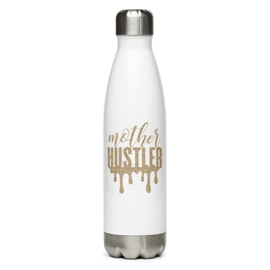 TRAP QUEEN ESSENTIALS STAINLESS STEEL WATER BOTTLE__Mother Hustler_Mom Sh*T Collection